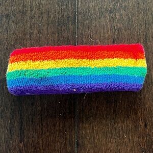 Rainbow Sweatband NEVER WORN
